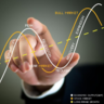 hand, finance graph